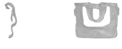 Window reveal moulding clips gm 1973 - on - 11067AU