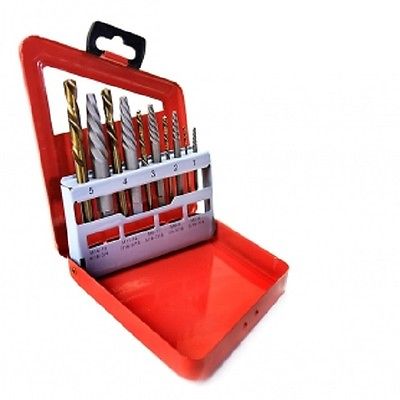 Screw Extractor & Left Hand Drill Bit Set 10pc - 01925