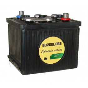 Batteri 6V - 77Ah Euroglobe hardgummi - 07715