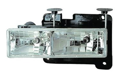 Headlamp 94-99 C/K crystal chrome  par.se info - 111004