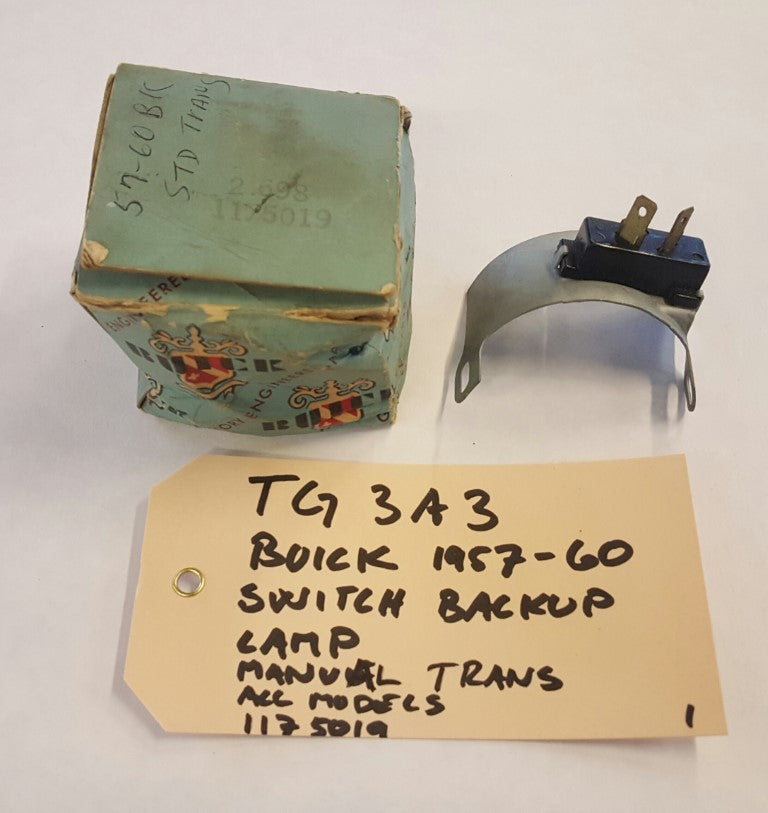 1957-60 Buick Backup switch lamp man.trans - 1175019