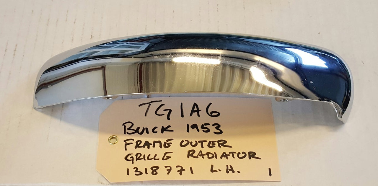 1953 Buick Frame outer grille radiator LH - 1318771