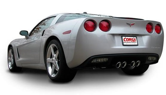 Exhaust axle back 2,5in exit 3,5 05-08 Corv - 14169