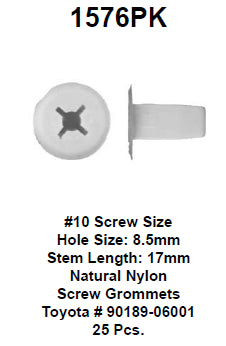 Screw grommet - 1576PK