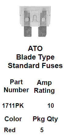 Fuse ato 10amp red box:8192 - 1711PK