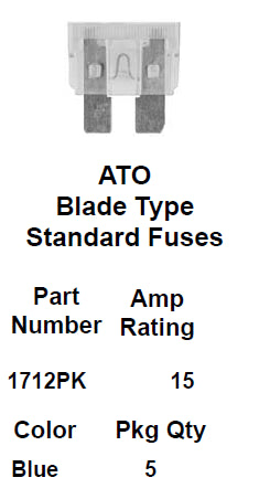 Fuse ato 15amp blue box:8192 - 1712PK