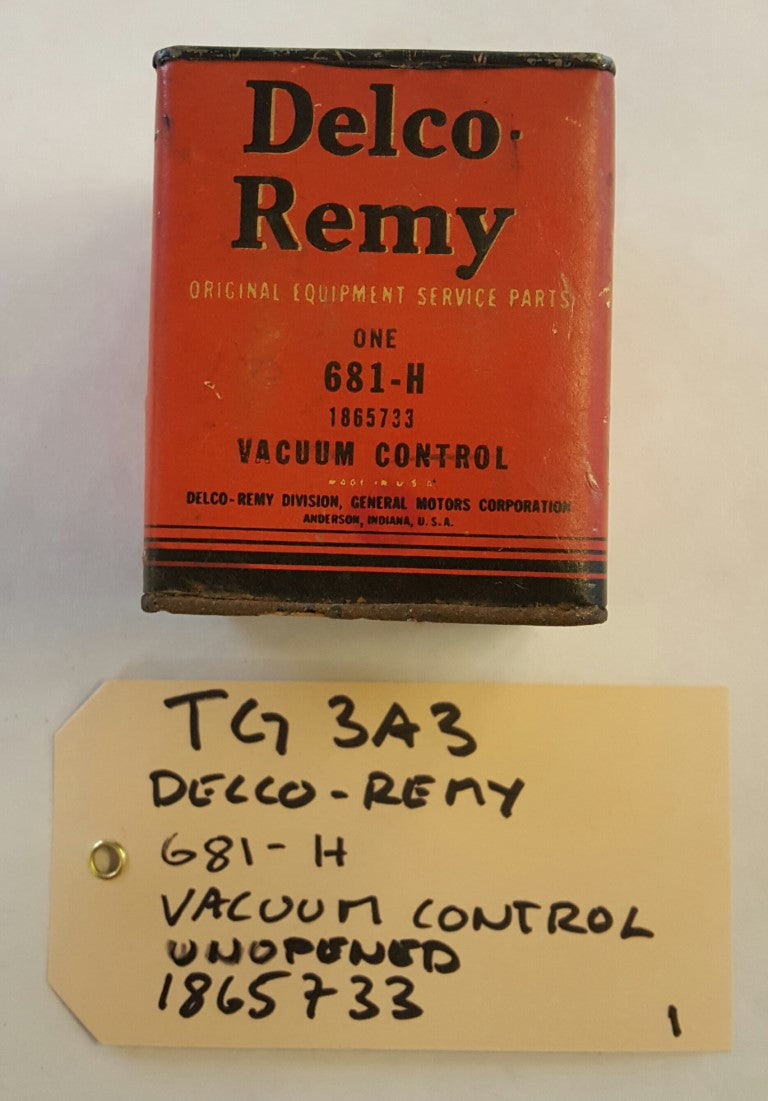 681-H Vacuum Control Delco Remy - 1865733