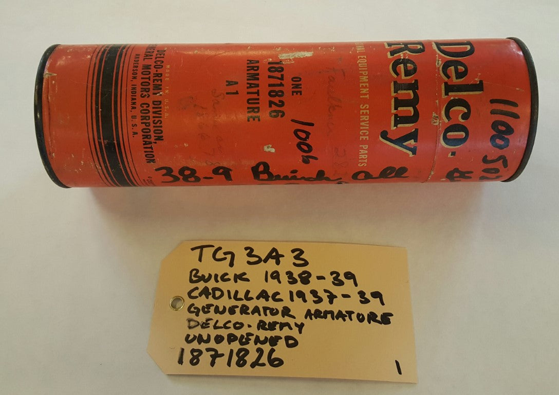 1937-39 Buick/Cad. Generator Armature Delco-Remy - 1871826