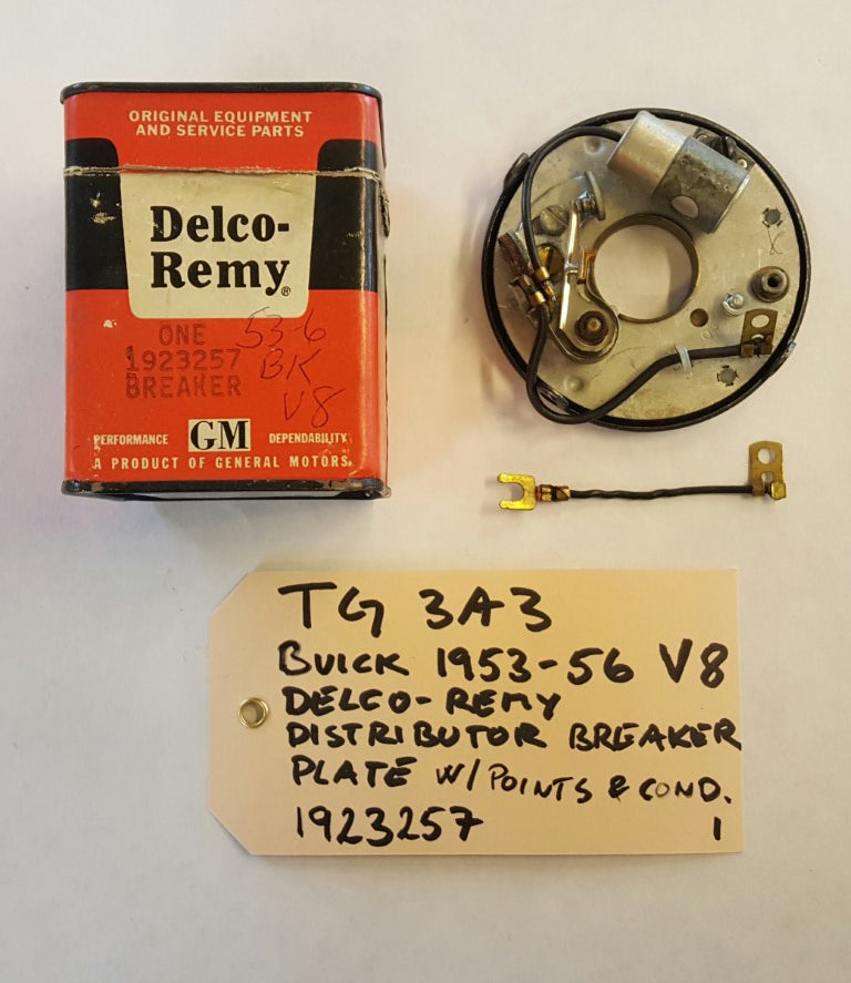 1953-56 Buick V8 Distributor Breaker plate - 1923257