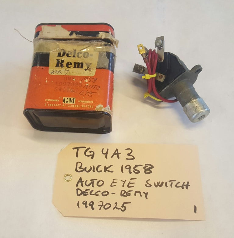 1958 Buick Auto eye switch Delco-Remy - 1997025