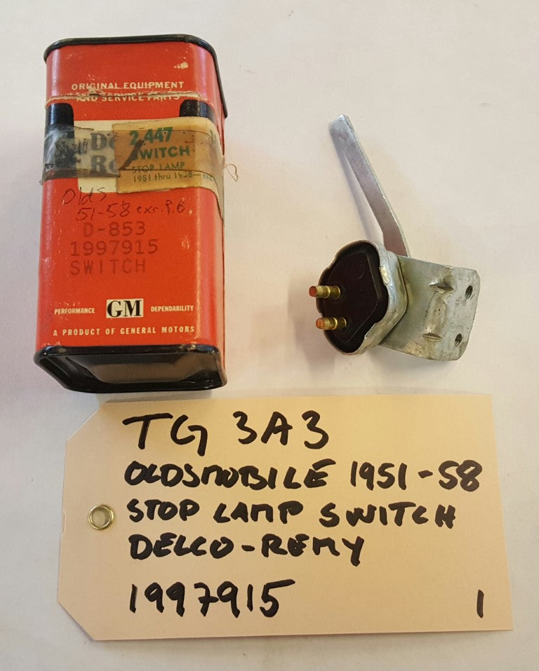 1951-58 Oldsmobile Stop lamp switch Delco-Remy - 1997915