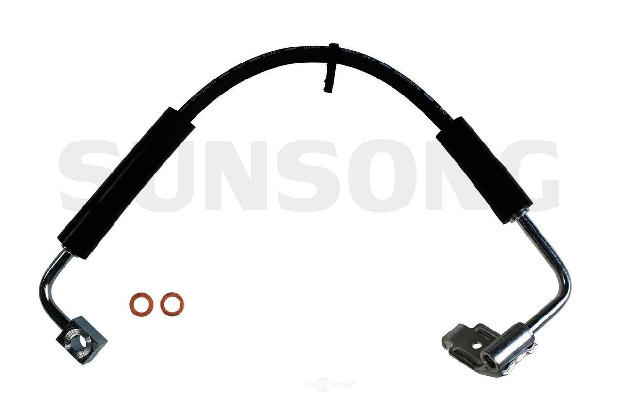 Br.hose front 08-10 Jeep Wrangler RH - 2202604