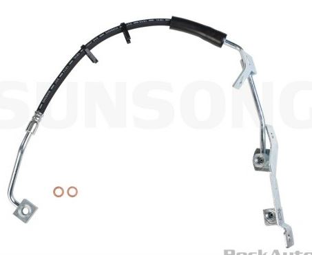 Brake hose w/junction block front lh Ram 1500 5,7  - 2204384