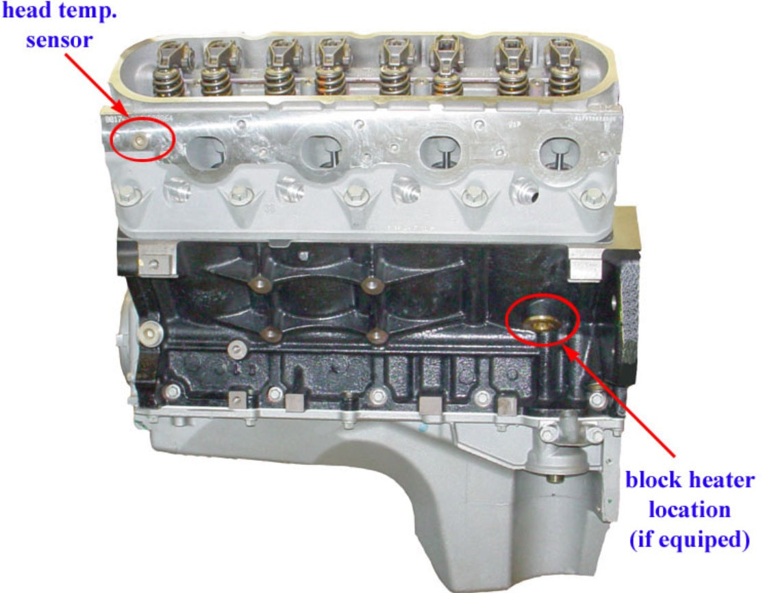 Engine Long block Chevy 5,3L (T,Z) 2003 Tahoe - 345110