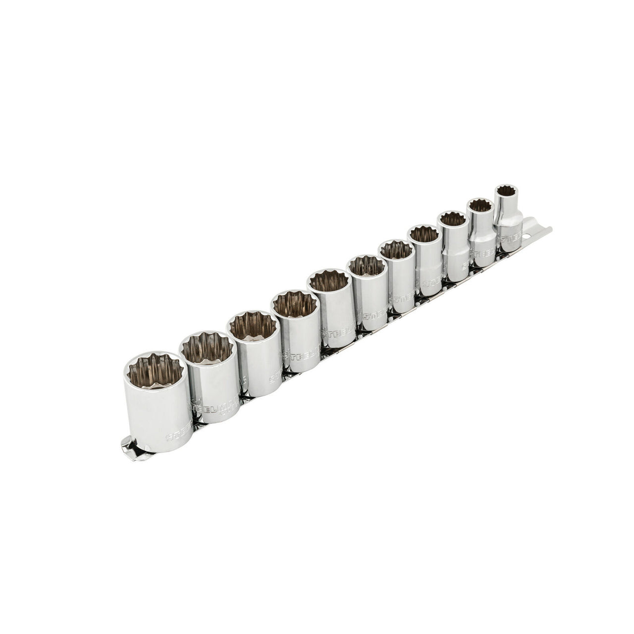 Socket Set 11pc 1/2inch drive 3/8-1inch SAE 12poin - 42139