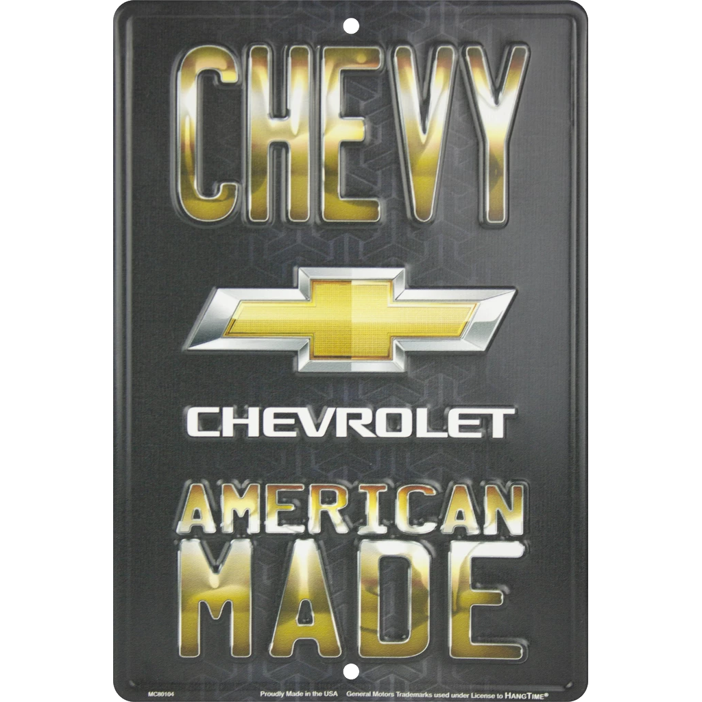 Metallskilt - Chevy American Made - 4710075
