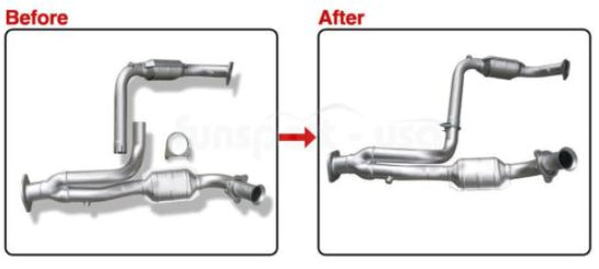 Catalytic converter Tahoe 00- note(6452636) - 50366