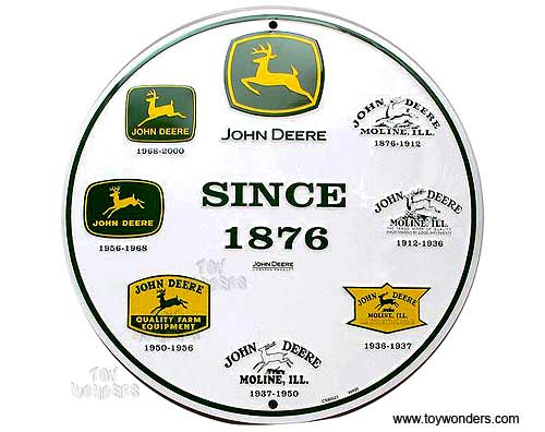 Klokke - John Deere since 1876 - 510290