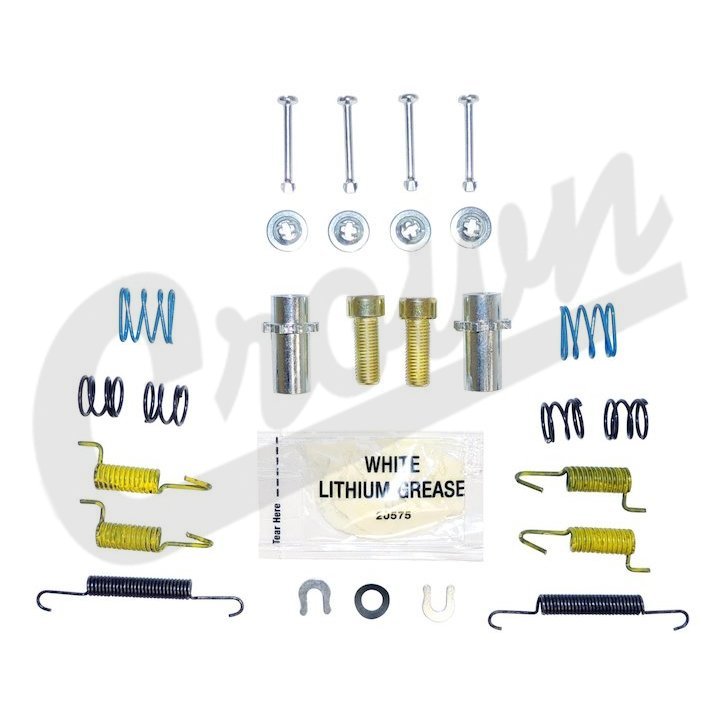 Park brake shoes hardw. kit 07-12 Caliber/Comp/Pat - 5191215HK