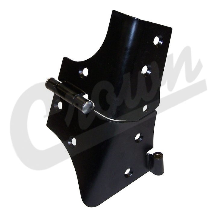 Hinge windshield frame LH Black primed Jeep TJ - 55075703AH