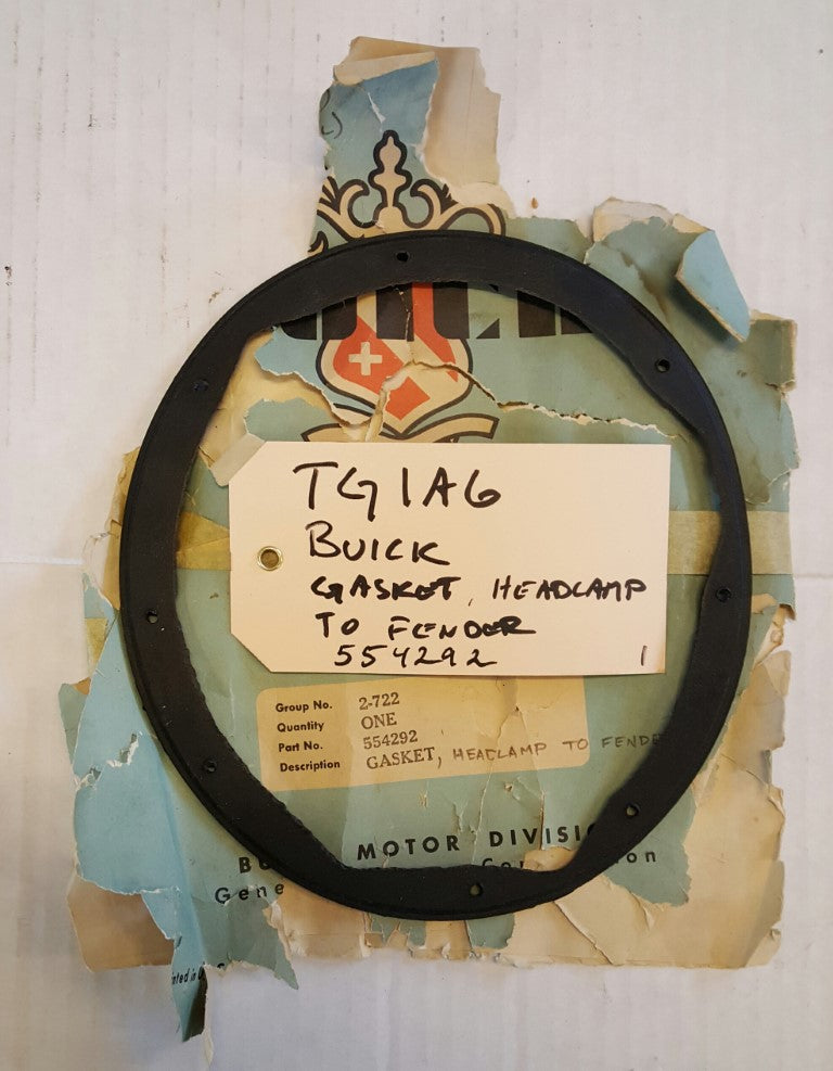 Buick Gasket headlamp to fender - 554292