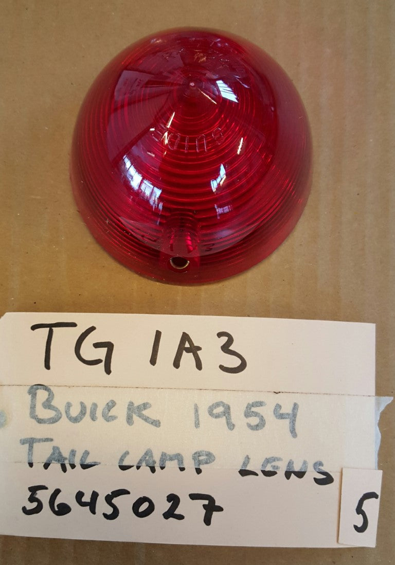 1954 Buick Tail lamp lens - 5645027