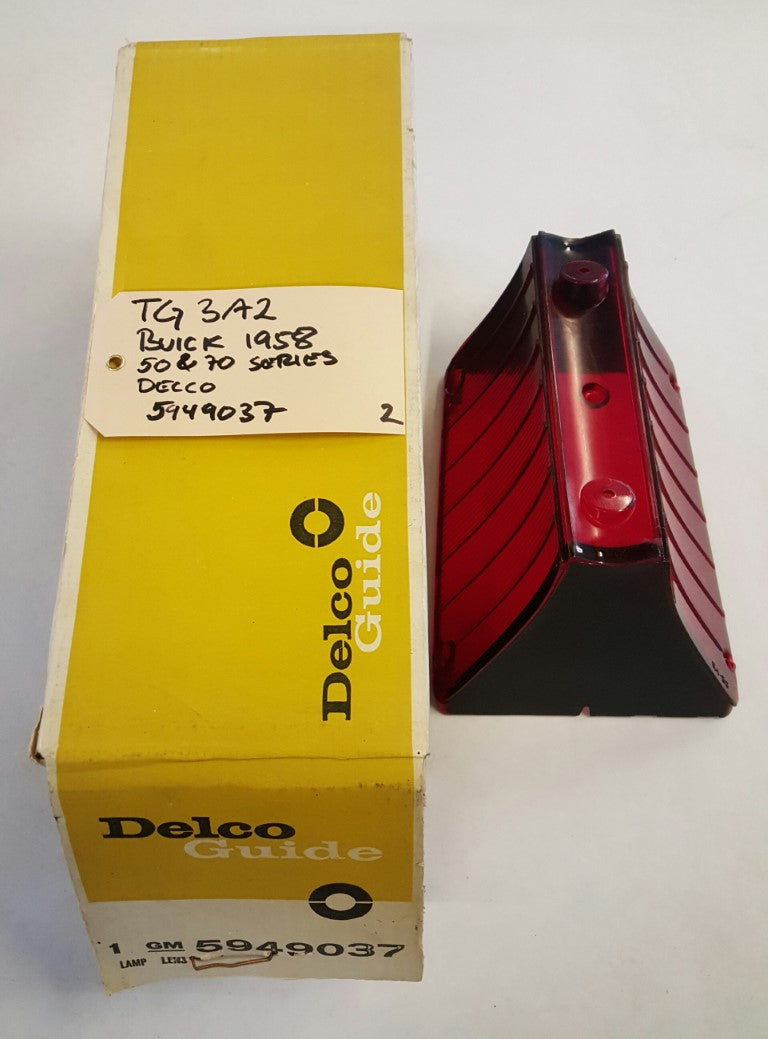 1958 Buick Tail lights 50 & 70 series Delco - 5949037