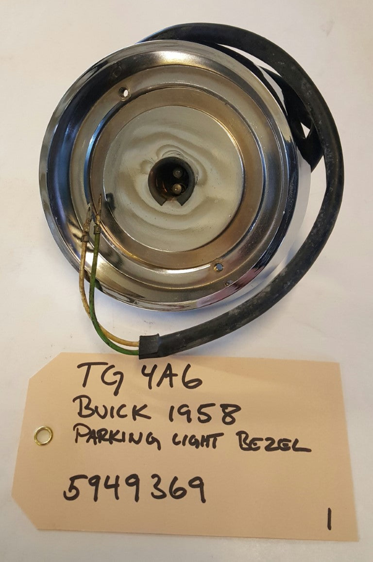 1958 Buick Parking light Bezel - 5949369