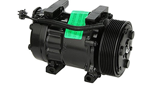 AC Compressor. Overhalt m/clutch - 67589