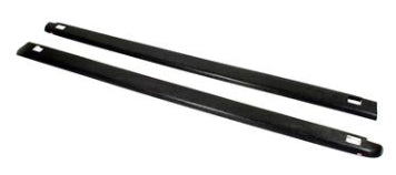 Bed Side Rail Protector; 8ft w/Hole Black Textured - 72-51101