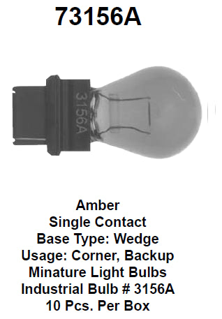 Bulb 25,2w  1 pol orang r.lys pl.sokkel - 73156A