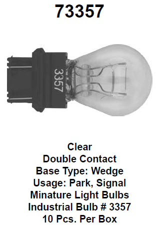 Bulb  29/8w 2 pol pl.sokkel klar - 73357
