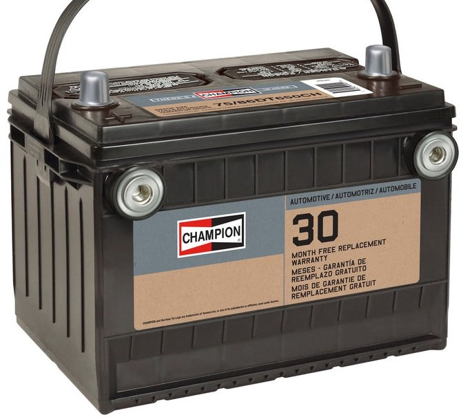 Battery Champion Dual term. 650CCA/810CA - 75-86DT650CH