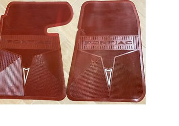 Floor Mat 4pc w/pontiac and logo - 9372-02-74