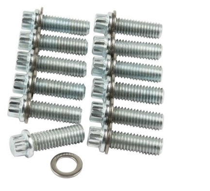 Intake bolt set SB Chevy /SB Chr. 12-point 12pc. - ALL87010
