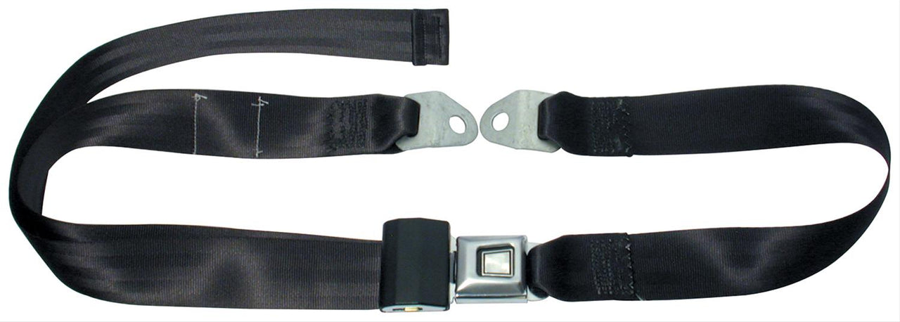 Seat belt 2-point black( Ca 190total lengde) - ALL98110