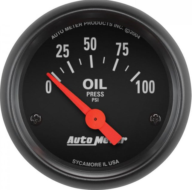 Z-Series, Oil Pressure, 0-100 psi, 2 1/16 in - AM2634