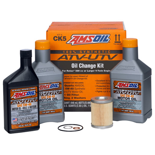 AMSOIL ATV/UTV Olje Change Kit - AMS-CK5