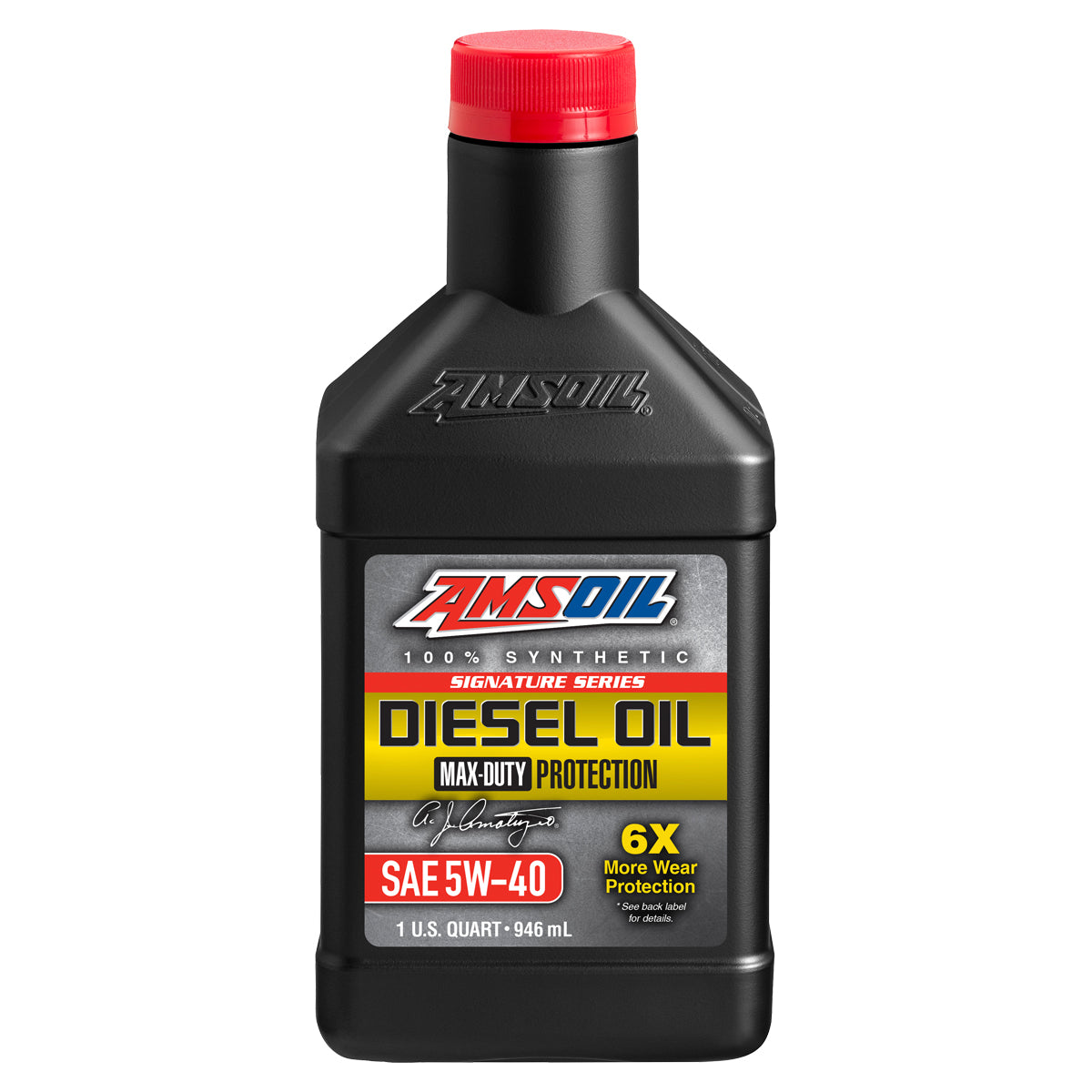 AMSOIL 5W-40 Max-Duty Syn. Dieselolje - AMS-DEOQT