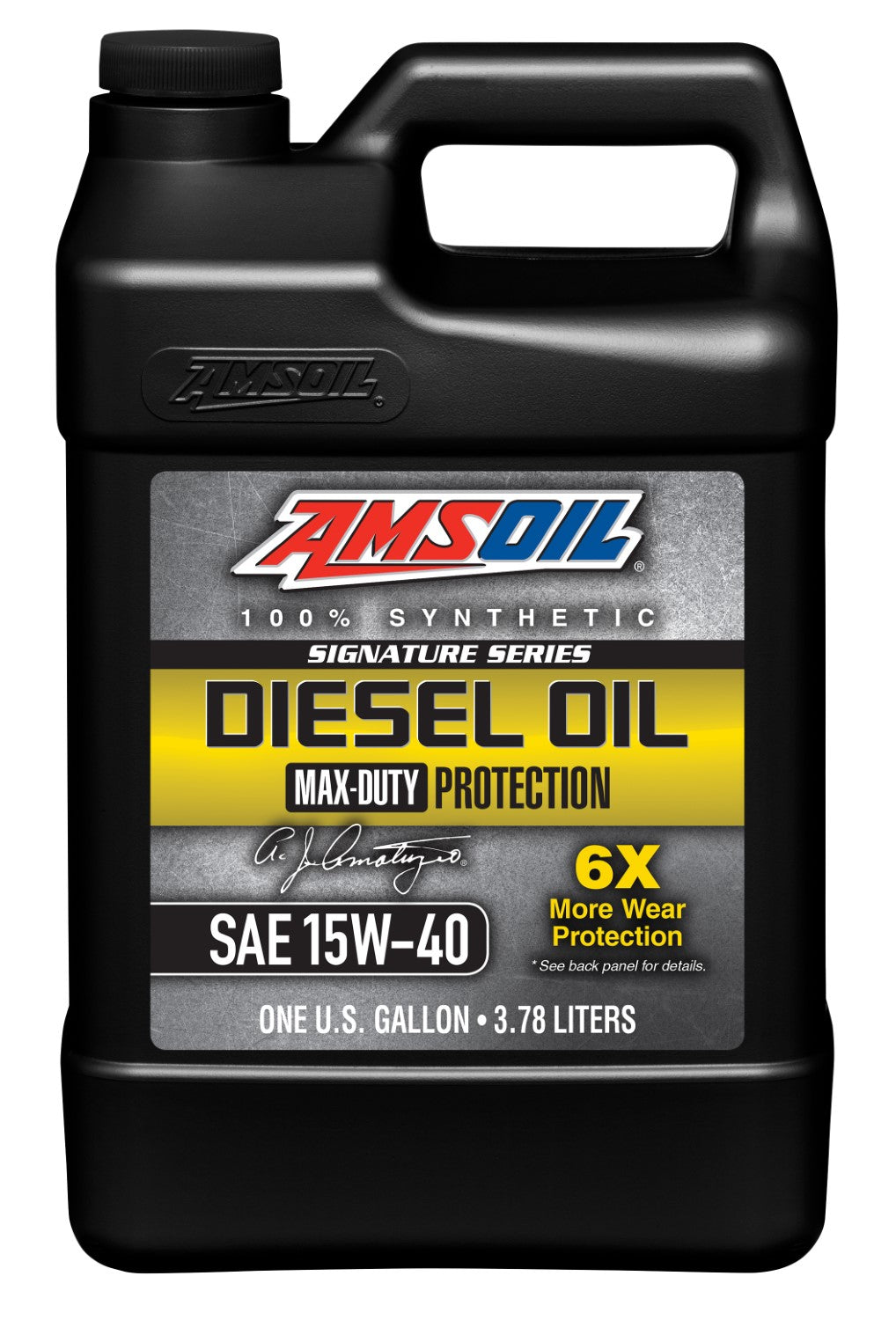 AMSOIL 15W-40 Max-Duty Syn. Dieselolje 1 Gallon Dunk- 3,78L - AMS-DME1G