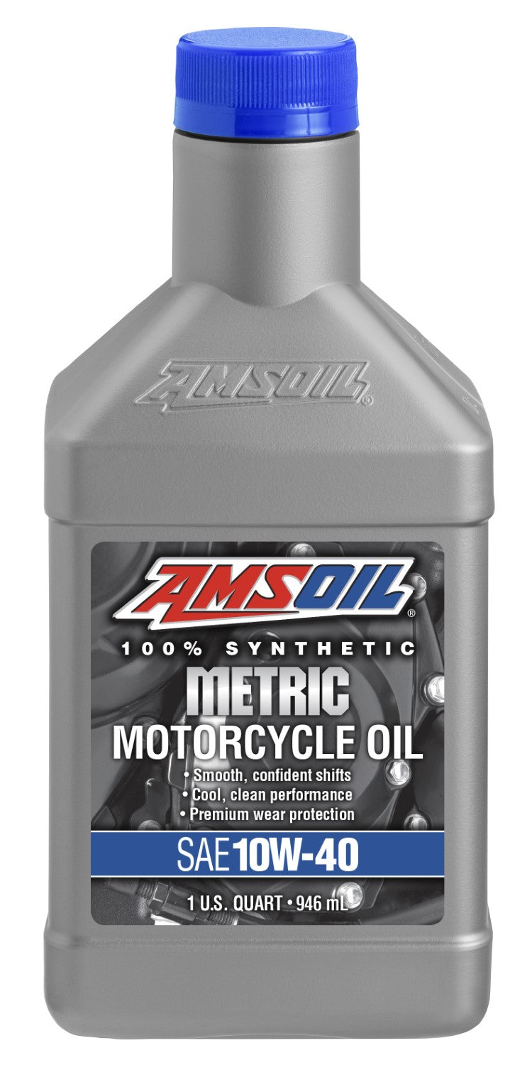AMSOIL 10W-40 Syntetisk MC-Olje - AMS-MCFQT