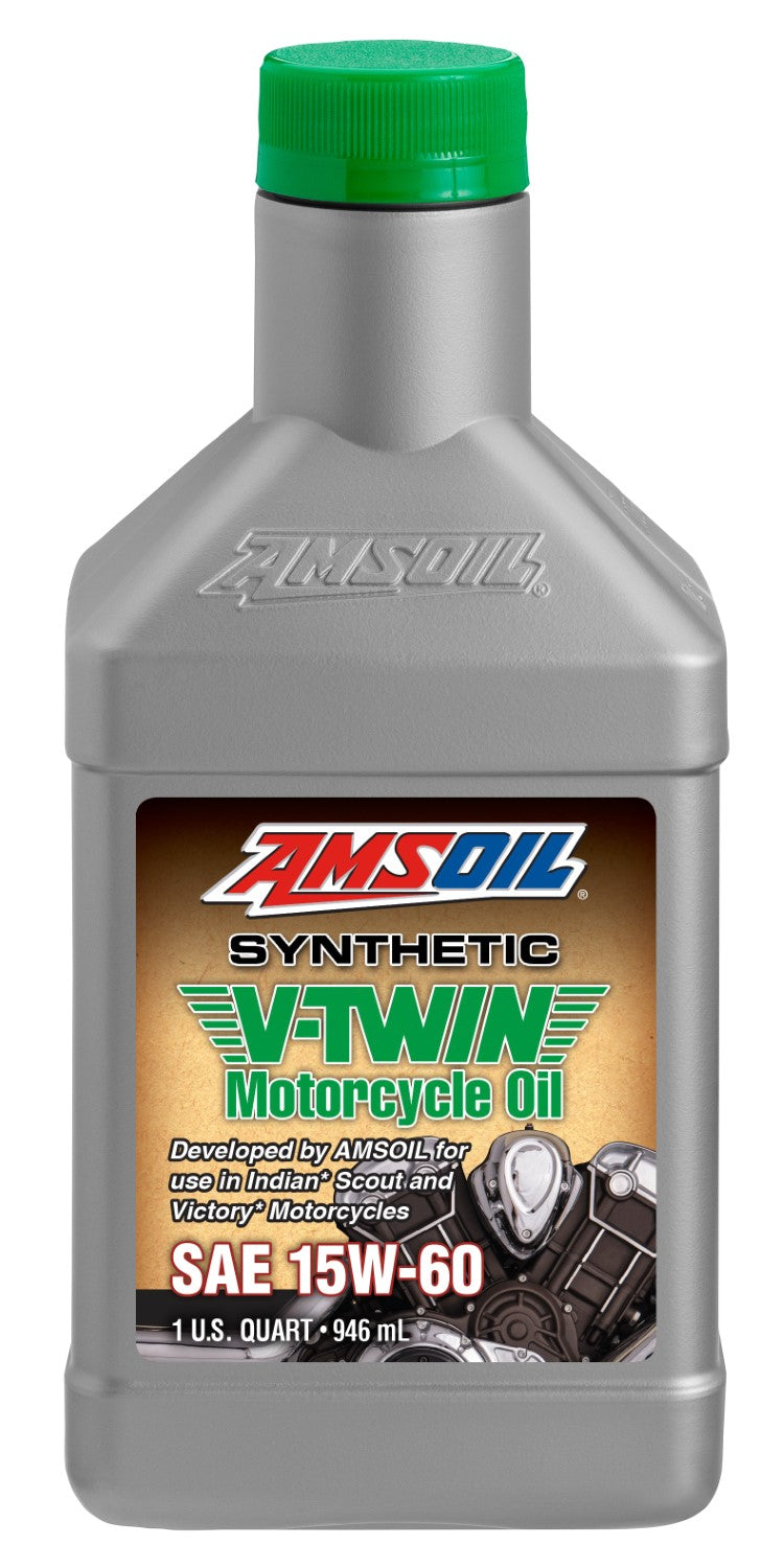AMSOIL 15W-60 Syn. V-Twin MC Olje - AMS-MSVQT