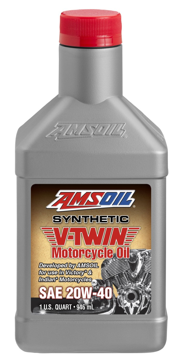 AMSOIL 20W-40 Syn. V-Twin MC Olje - AMS-MVIQT
