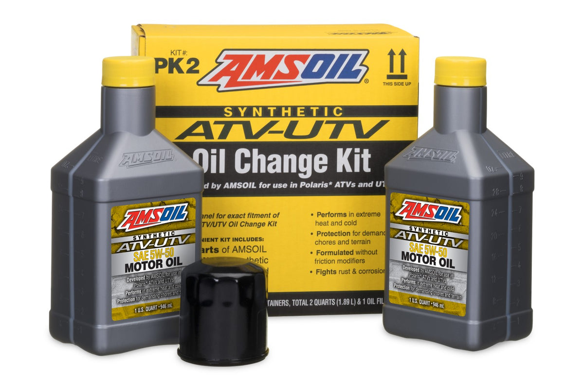 AMSOIL ATV/UTV Olje Change Kit - AMS-PK2