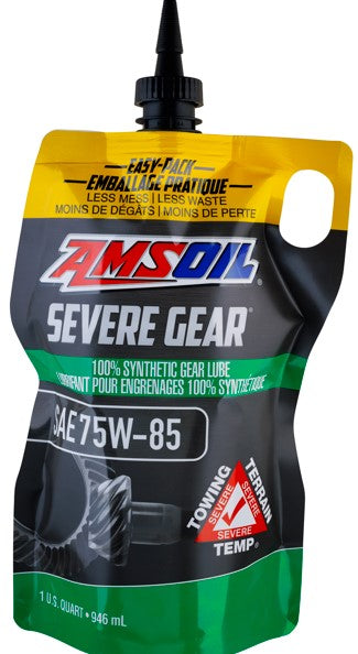 AMSOIL SG® SAE 75W-85 Syn. Gearolje - LS Quart - 0,946L, GL-5 - AMS-SVLPK