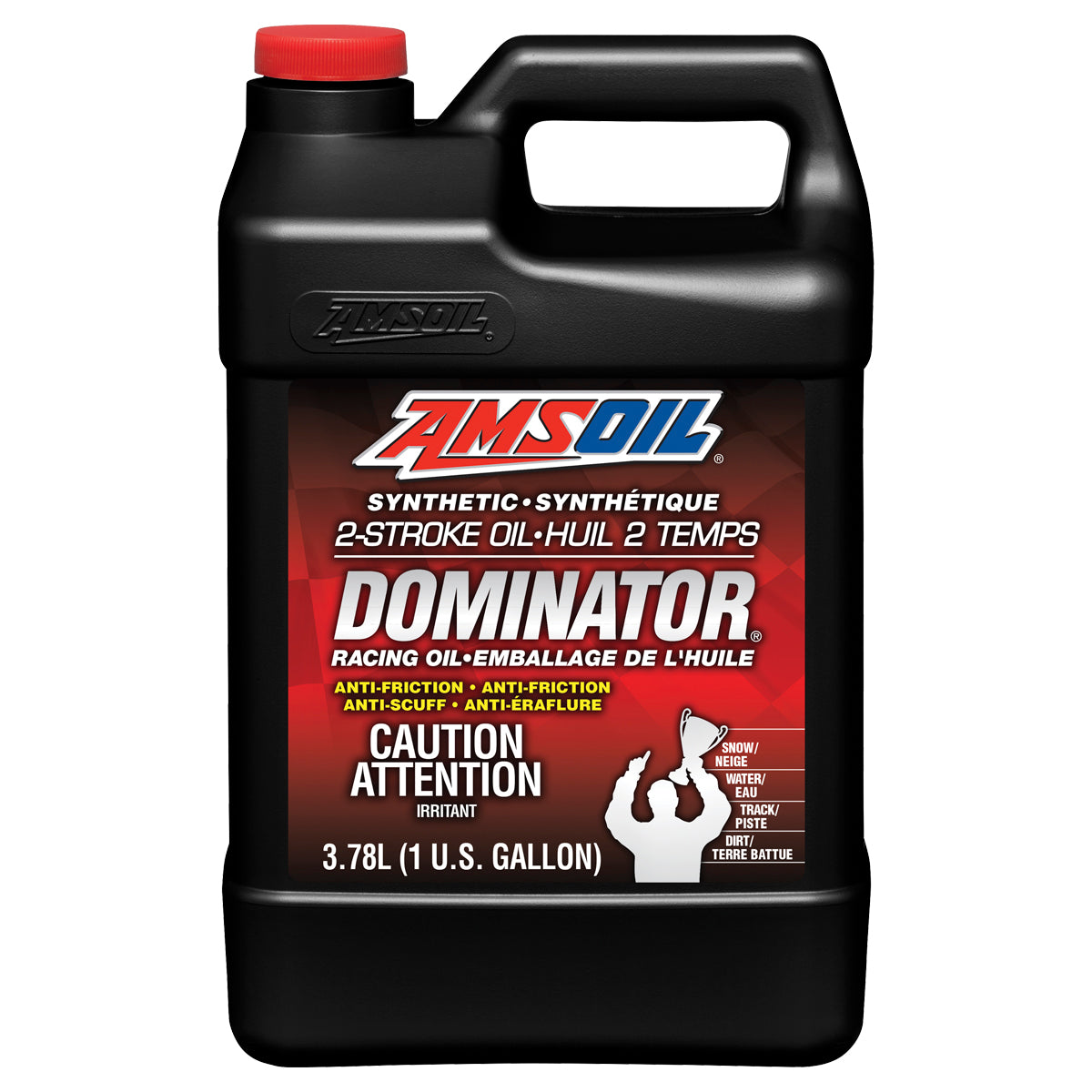 AMSOIL DOMINATOR® Syn. 2-Stroke Olje - AMS-TDR1G