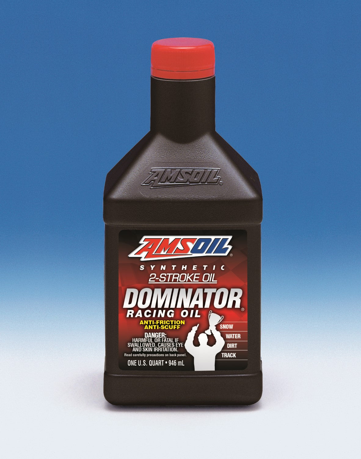 AMSOIL DOMINATOR® Syn. 2-Stroke Olje - AMS-TDRQT