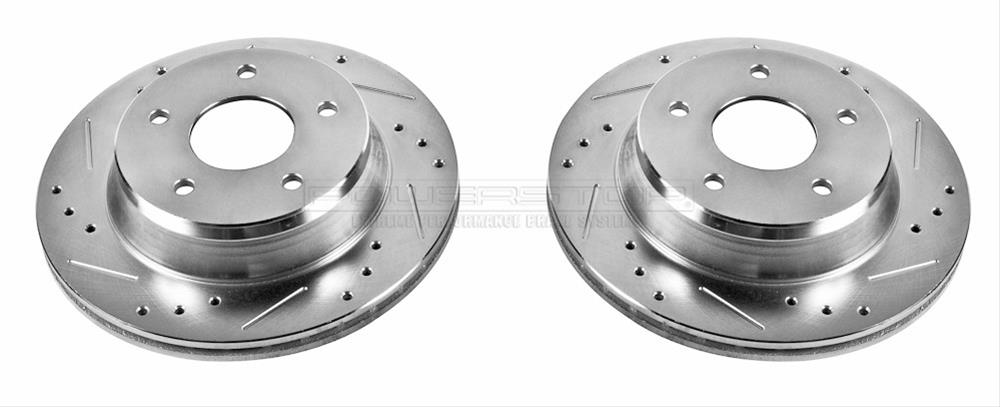 Brake rotor 84-87 Corvette Frt. Drilled/Slotted  - AR8220XPR