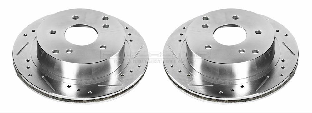 Brake rotor 84-87 Corvette  RR Drilled/Slotted - AR8221XPR