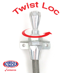 Dipstick transmission TH350 Billet/SS Braid Locki - ASC7AD81